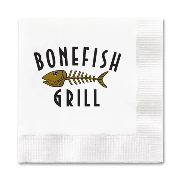 6.5" x 6.5" digitally printed one-ply luncheon napkin made in the... from ASI 91880 Tranter Graphics Inc