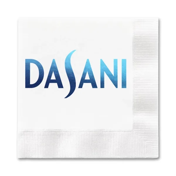 6.5" three-ply white luncheon napkins made in the USA from recyclable... from ASI 91880 Tranter Graphics Inc