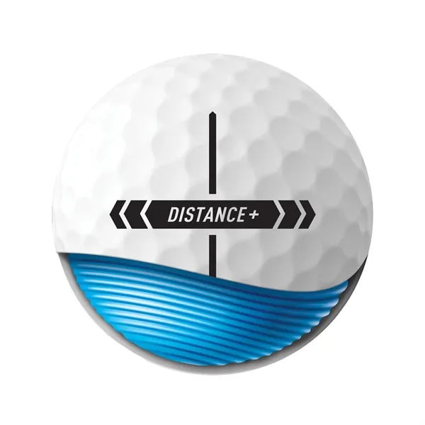 TaylorMade Distance+ golf balls; Box contains 12 white balls and includes... from ASI 38120 Ball Pro / Diversified Quality Kitchenware