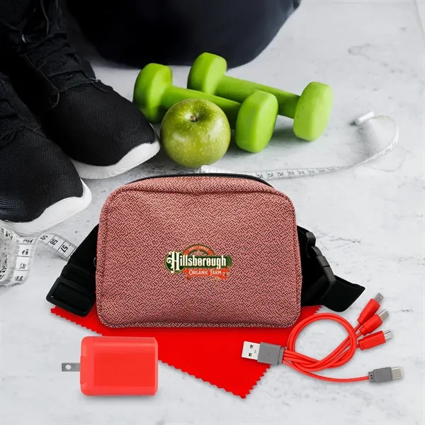 Speck Fast Charger, Cable & Cloth Fanny Pack Set... from ASI 30208 A P Specialties / AP Specialties