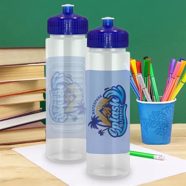 Sporty 24 oz. Full Color Debossed Bottle... from ASI 30208 A P Specialties / AP Specialties