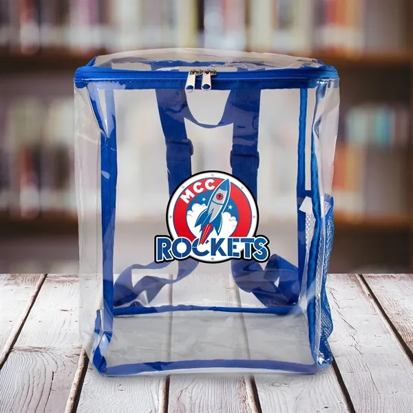 Clear Zipped Backpack... from ASI 30208 A P Specialties / AP Specialties