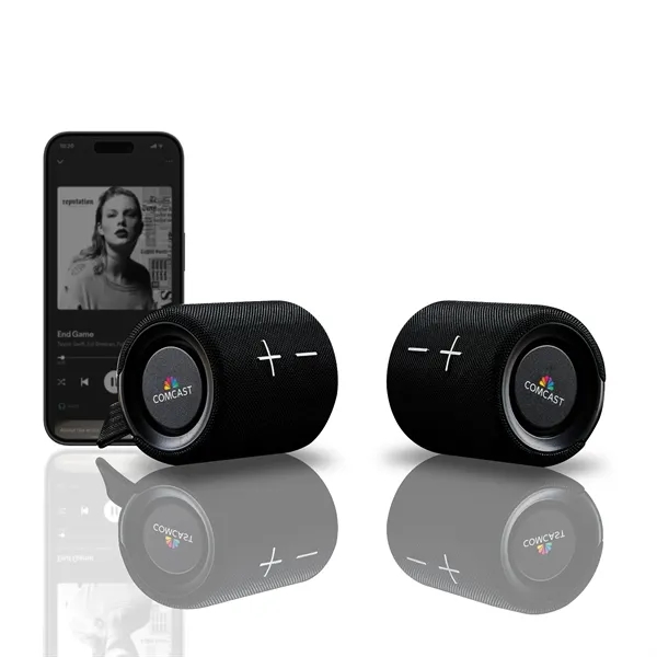 Experience immersive 360 audio with the Audivario Duo Magnetic Bluetooth Speaker's... from ASI 91435 Tomax USA