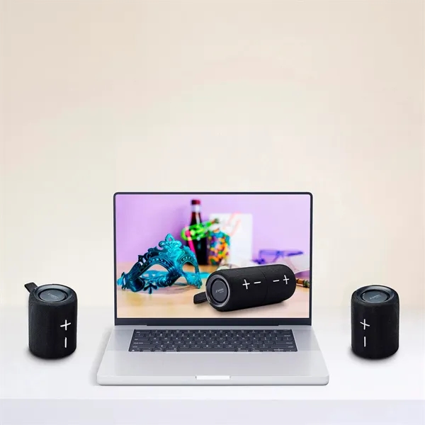 Experience immersive 360 audio with the Audivario Duo Magnetic Bluetooth Speaker's... from ASI 91435 Tomax USA