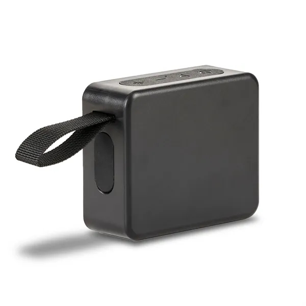 Compact 3W Bluetooth 5.4 speaker with IPX5 water resistance, carabiner, 2-hour... from ASI 91435 Tomax USA