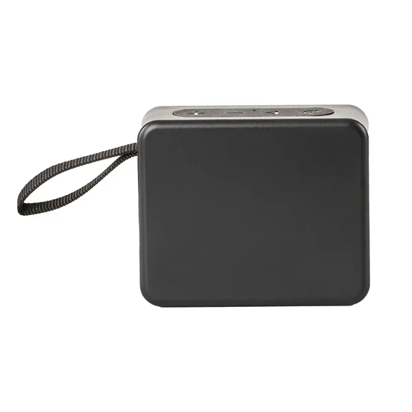 Compact 3W Bluetooth 5.4 speaker with IPX5 water resistance, carabiner, 2-hour... from ASI 91435 Tomax USA