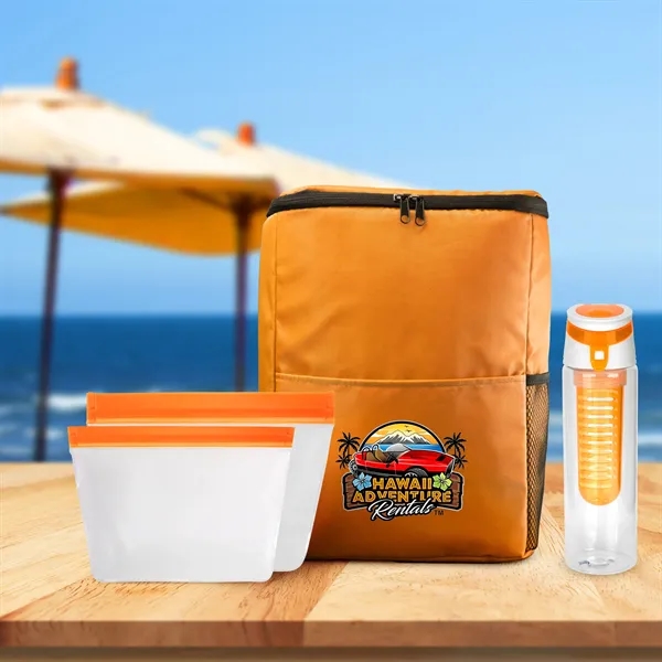 Sporty RPET Food Storage and Drink Set... from ASI 30208 A P Specialties / AP Specialties