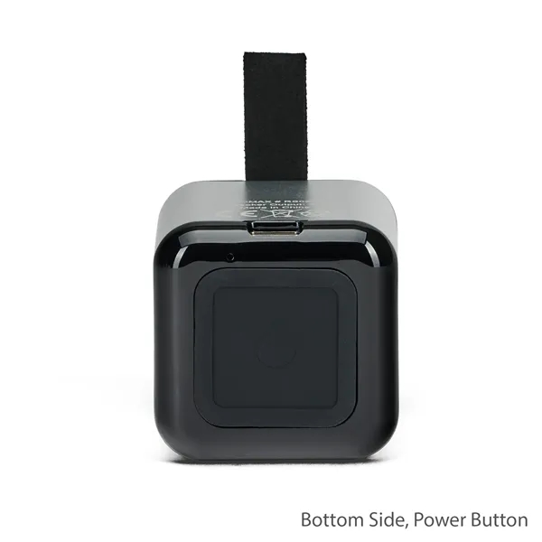 Elios: Compact 3W metallic Bluetooth speaker with 2-hour playtime, TWS pairing,... from ASI 91435 Tomax USA