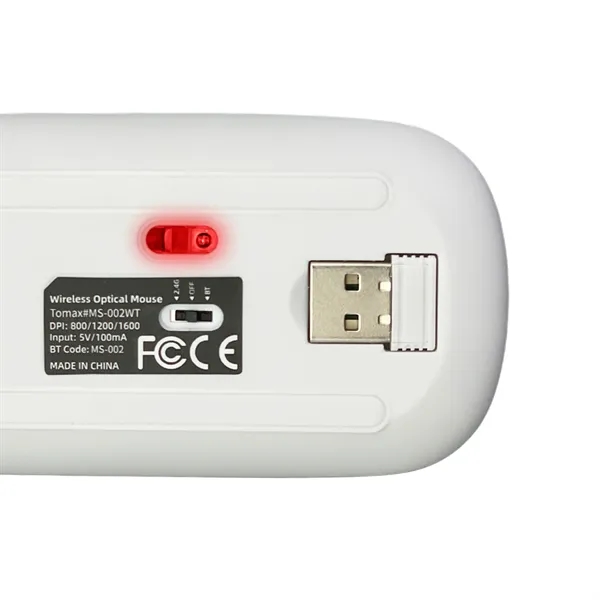 The Lumapoint Mouse features vibrant LED edge lights, a 500 mAh... from ASI 91435 Tomax USA