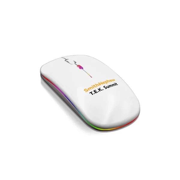 The Lumapoint Mouse features vibrant LED edge lights, a 500 mAh... from ASI 91435 Tomax USA