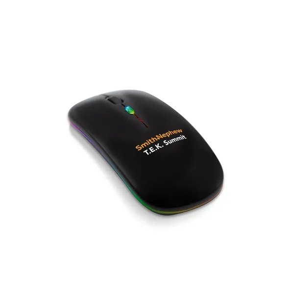 The Lumapoint Mouse features vibrant LED edge lights, a 500 mAh... from ASI 91435 Tomax USA