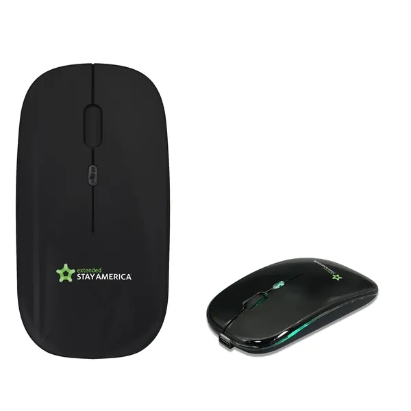 The Lumapoint Mouse features vibrant LED edge lights, a 500 mAh... from ASI 91435 Tomax USA