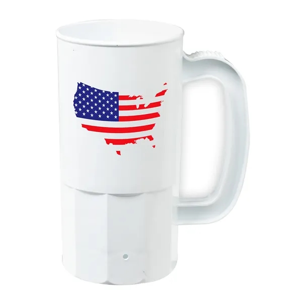 Plastic Stein, Unbreakable, Stackable, made in USA.... from ASI 79933 Prorose Inc / ProRose