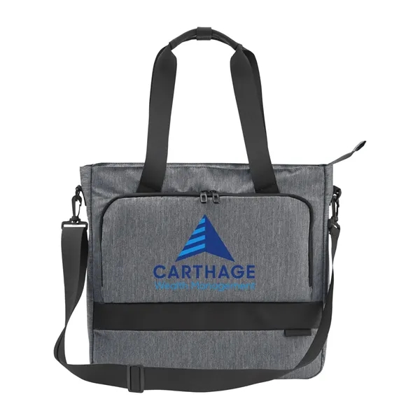 4.7" x 0.88" x 15.7" tote bag with a laptop pocket,... from ASI 34063 alphabroder