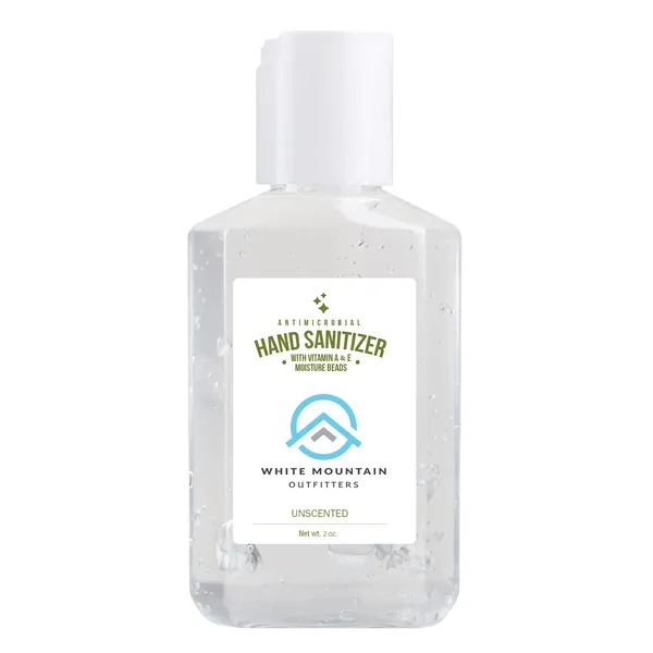2 oz. Travel Hand Sanitizer Gel Bottle is TSA approved, Lemon... from ASI 61966 HPG / Mixie
