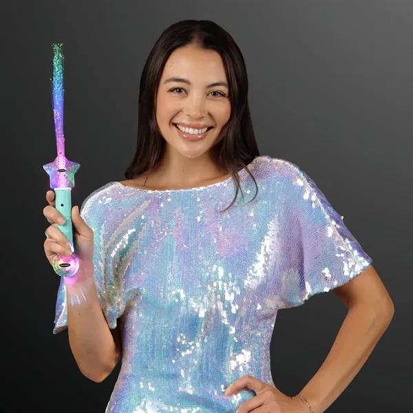 Sparkling Star Wands, Light Projecting; Blank & Imprint Pricing... from ASI 34194 ALightPromos