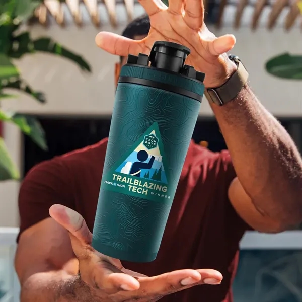 As seen on Shark Tank! Stainless steel vessel with patented twist-on... from ASI 66390 LarLu