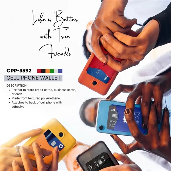 CELL PHONE WALLET... from ASI 30208 A P Specialties / AP Specialties