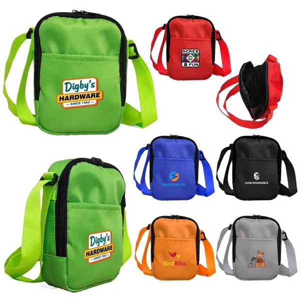 Sporty Recycled Crossbody Bag... from ASI 30208 A P Specialties / AP Specialties