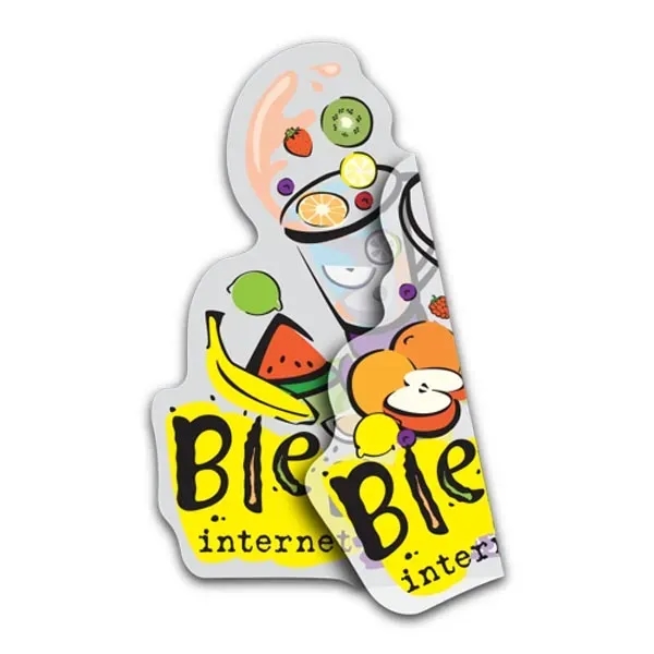 2-Sided Static cling decals made of .007" clear static stock, created... from ASI 56100 Gemini Ind Inc / Gemini Line™