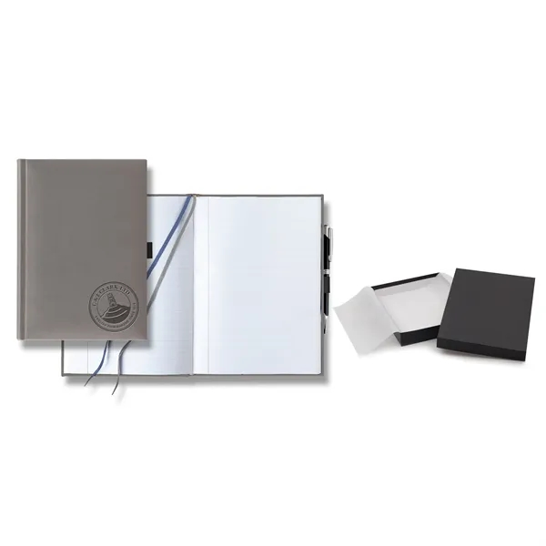Tucson Grande Lined White Page Journal Gift Set... from ASI 68507 The Magnet Group / Castelli