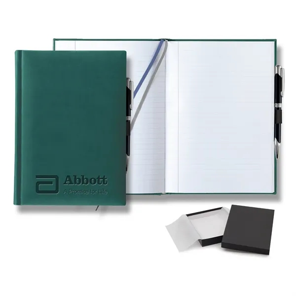 Tucson Grande Lined White Page Journal Gift Set... from ASI 68507 The Magnet Group / Castelli