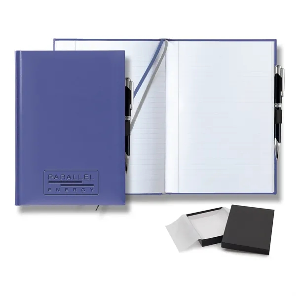 Tucson Grande Lined White Page Journal Gift Set... from ASI 68507 The Magnet Group / Castelli