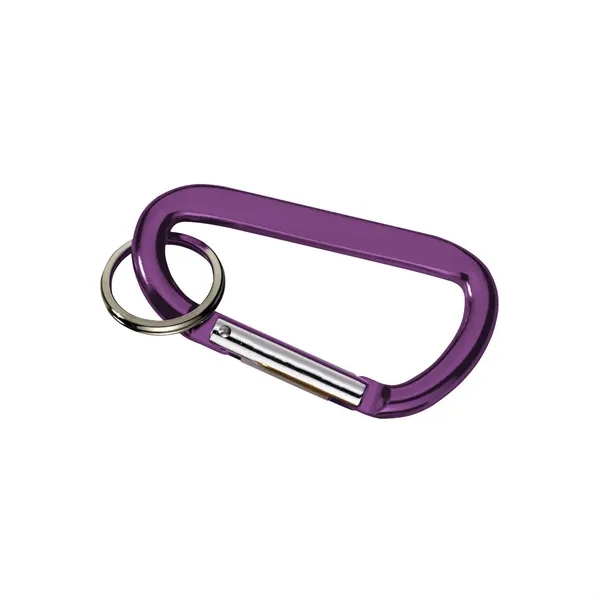 1.63" x 3.5" x 0.25" carabiner with split key ring for... from ASI 68507 The Magnet Group / Innovations by Magnet™