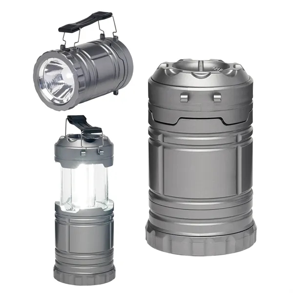 Retractable lantern and flashlight with 3 strips of COB lights and... from ASI 68507 The Magnet Group / Innovations by Magnet™