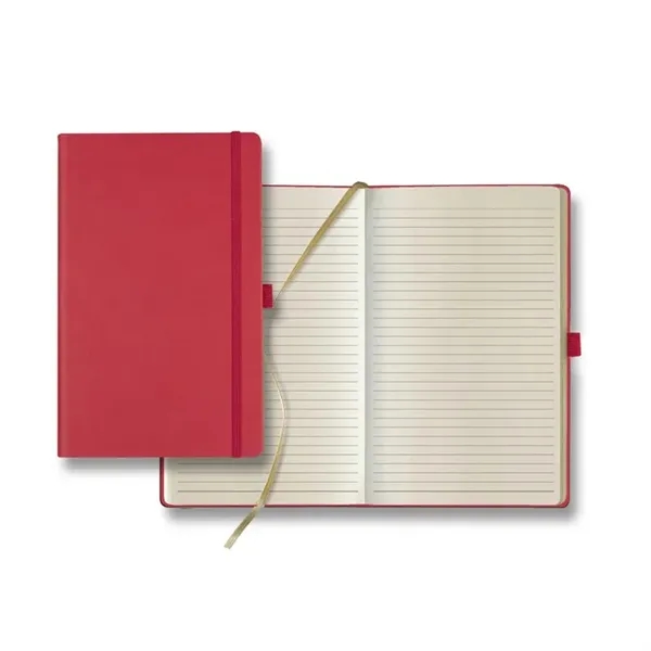 224 page journal with PU cover, gold ribbon place marker, pen... from ASI 68507 The Magnet Group / Castelli