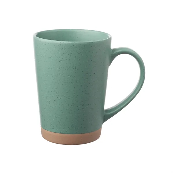 Clay coffee mug with speckle accents of 16 oz. capacity plus... from ASI 37218 Athena Promo (tm)