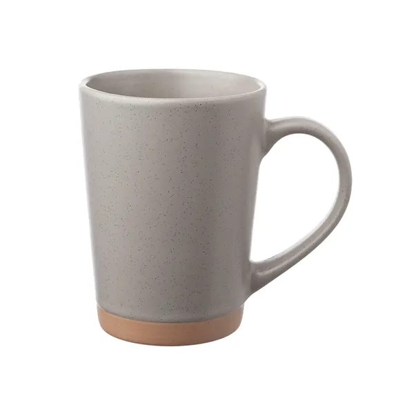 Clay coffee mug with speckle accents of 16 oz. capacity plus... from ASI 37218 Athena Promo (tm)