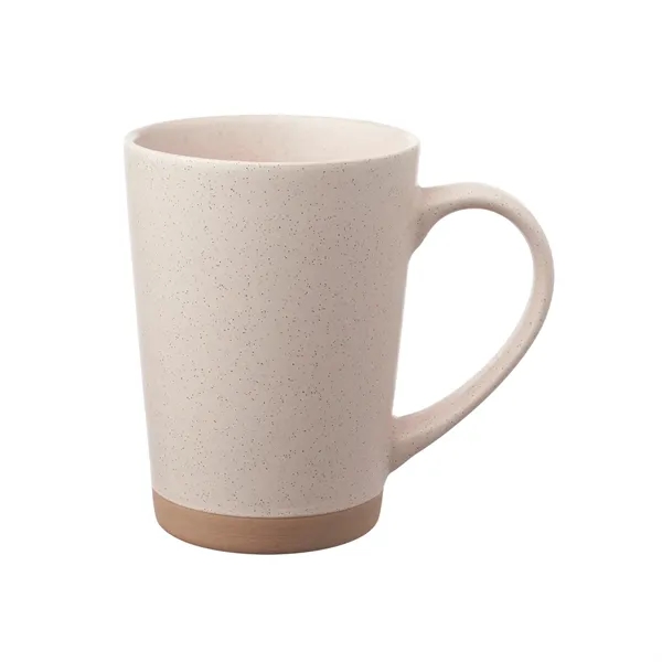 Clay coffee mug with speckle accents of 16 oz. capacity plus... from ASI 37218 Athena Promo (tm)