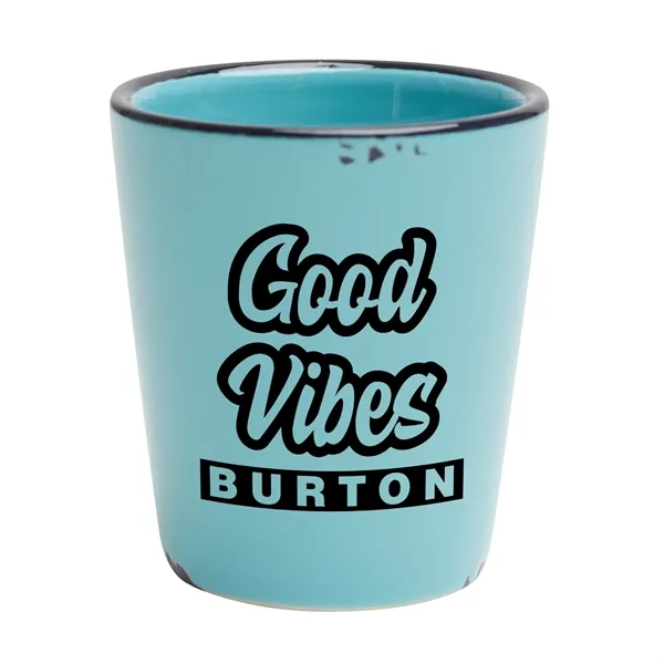 2 oz. Stoneware shot glass.... from ASI 44900 NC Custom (CI/Lanco) / Lanco