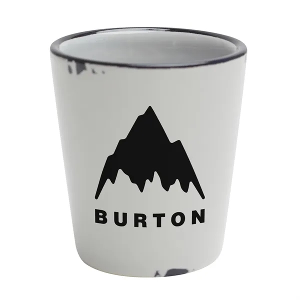 2 oz. Stoneware shot glass.... from ASI 44900 NC Custom (CI/Lanco) / Lanco