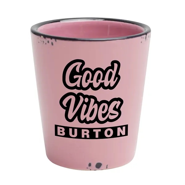 2 oz. Stoneware shot glass.... from ASI 44900 NC Custom (CI/Lanco) / Lanco