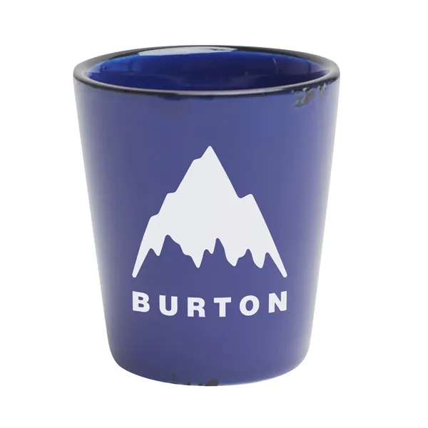 2 oz. Stoneware shot glass.... from ASI 44900 NC Custom (CI/Lanco) / Lanco