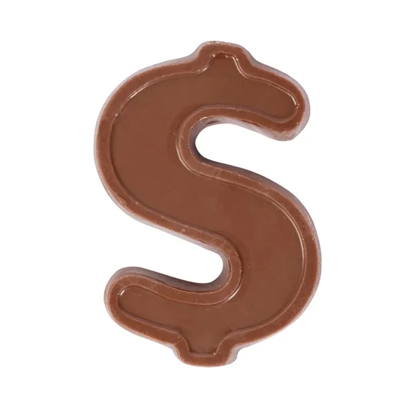 Tote Box with 1 oz Milk Chocolate Dollar Signs... from ASI 44900 NC Custom (CI/Lanco) / Chocolate Inn