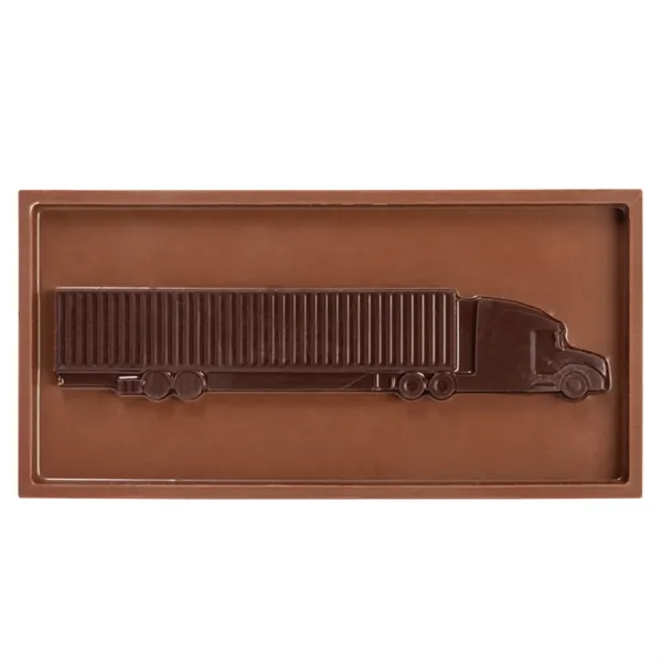 Two Tone 3 oz. Chocolate Bar... from ASI 44900 NC Custom (CI/Lanco) / Chocolate Inn