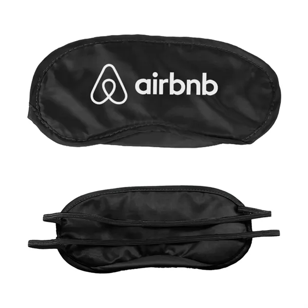 These 190T polyester eye masks feature 2 elastic straps on the... from ASI 52710 Lincoln Line