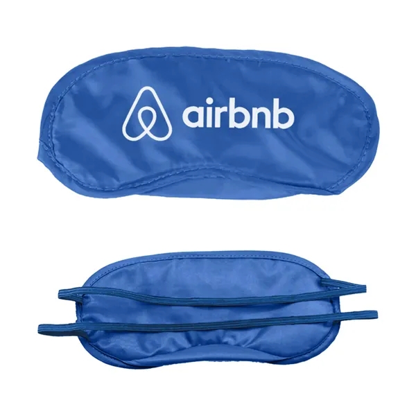 These 190T polyester eye masks feature 2 elastic straps on the... from ASI 52710 Lincoln Line