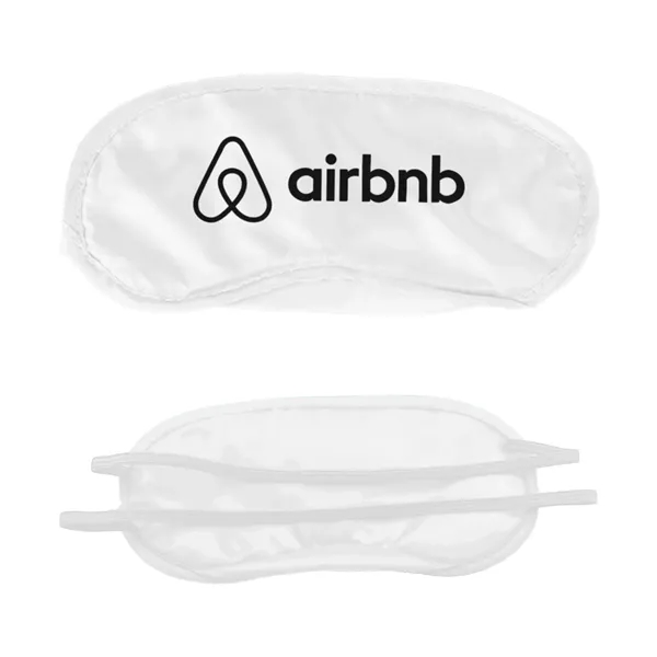 These 190T polyester eye masks feature 2 elastic straps on the... from ASI 52710 Lincoln Line