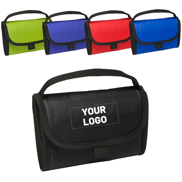 Compact and foldable lunch bag made of of 70D nylon plus... from ASI 37218 Athena Promo (tm)