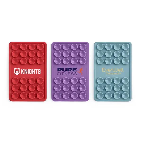 PMS-Matched Silicone Suction Phone Mount with a One-Color Pad Print, Bulk... from ASI 45657 Pop! Promos