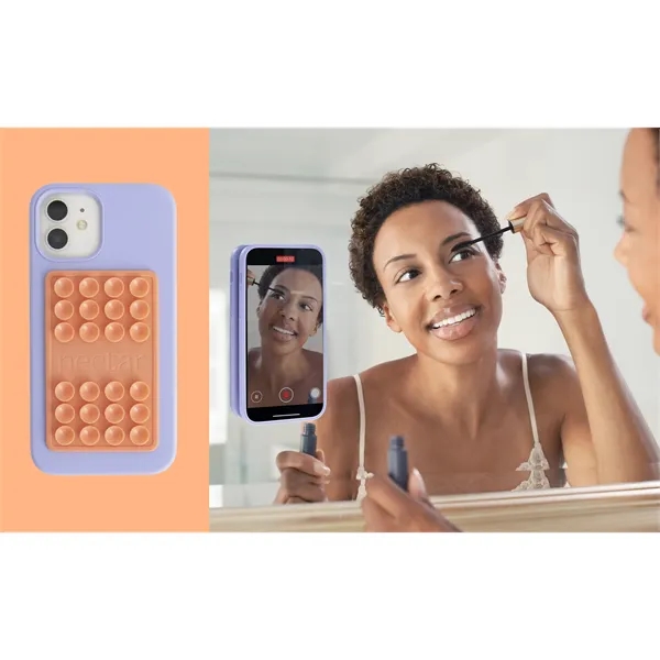 PMS-Matched Silicone Suction Phone Mount with a One-Color Pad Print, Bulk... from ASI 45657 Pop! Promos