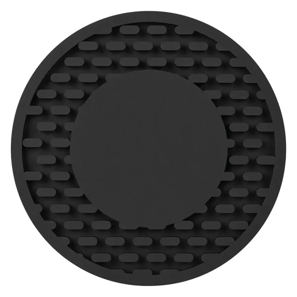 1/4" thick soft PVC rubber coasters... from ASI 57655 STOPNGO Line