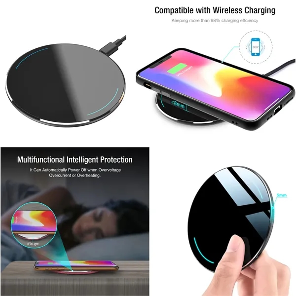 Kidder iBank® Wireless Charger, 10W Charging Pad for iPhone and Galaxy... from ASI 79909 Promotek