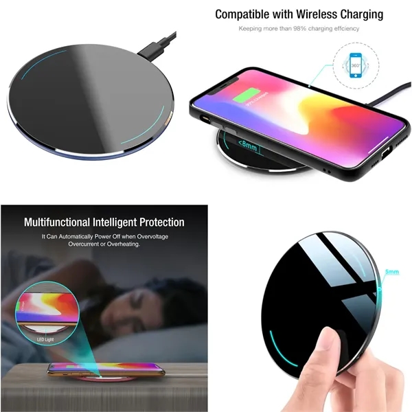 Kidder iBank® Wireless Charger, 10W Charging Pad for iPhone and Galaxy... from ASI 79909 Promotek