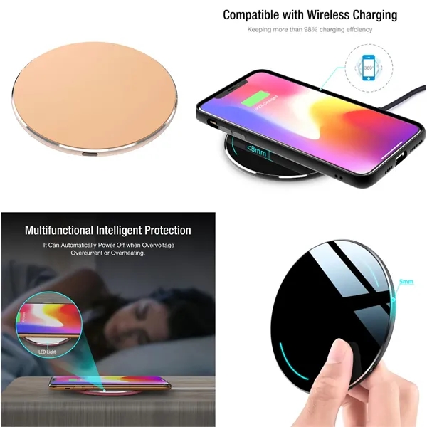 Kidder iBank® Wireless Charger, 10W Charging Pad for iPhone and Galaxy... from ASI 79909 Promotek