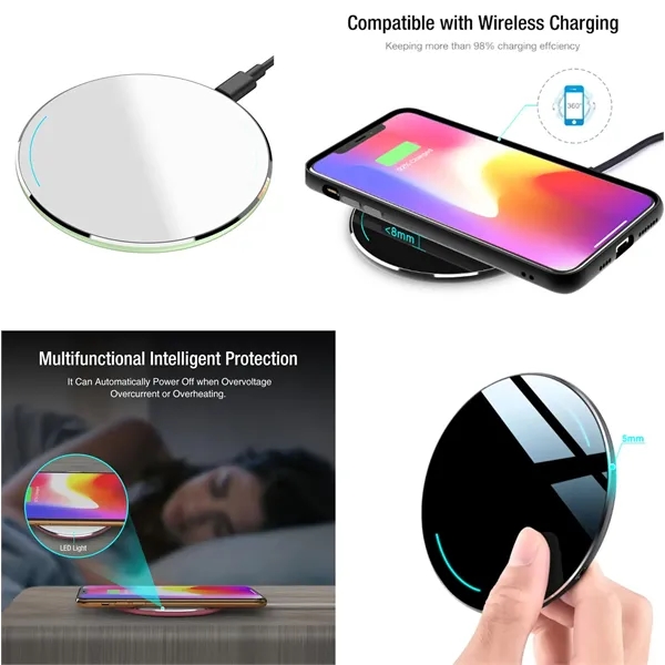 Kidder iBank® Wireless Charger, 10W Charging Pad for iPhone and Galaxy... from ASI 79909 Promotek